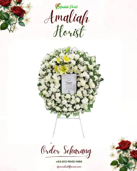 Krans Bunga Duka Cigoong Selatan